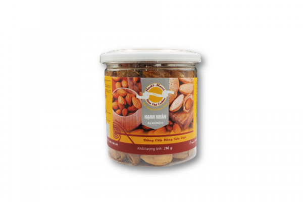 Hạnh nhân rang bơ - Hũ 230g title=